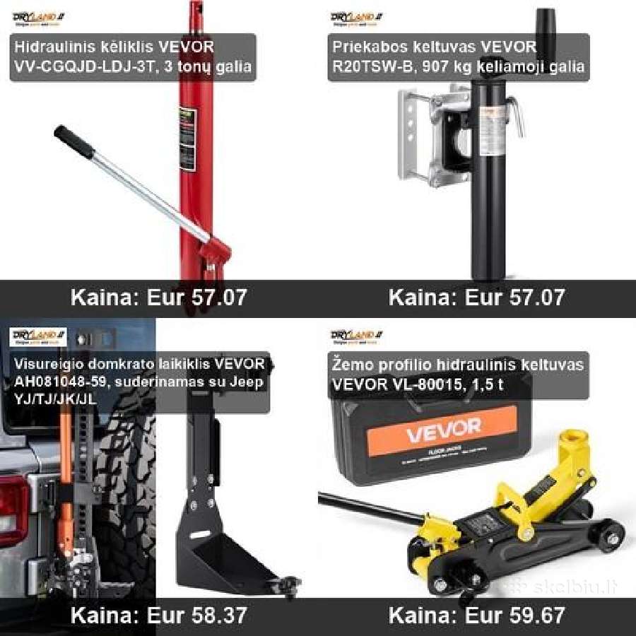 Elektriniai keltuvai ir gervės, galia ir saugumas - nuotraukos Nr. 5