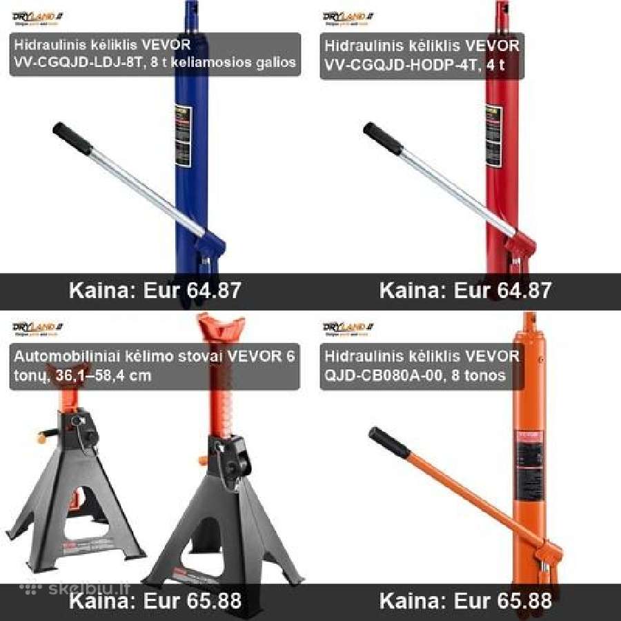 Elektriniai keltuvai ir gervės, galia ir saugumas - nuotraukos Nr. 8