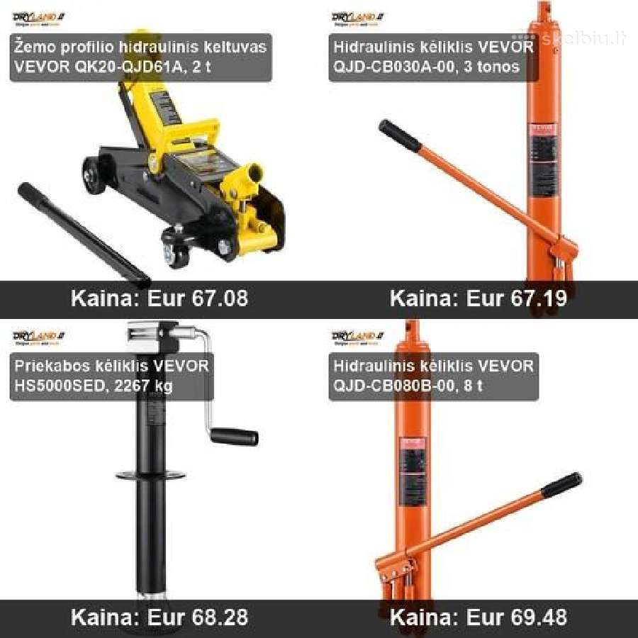 Elektriniai keltuvai ir gervės, galia ir saugumas - nuotraukos Nr. 9