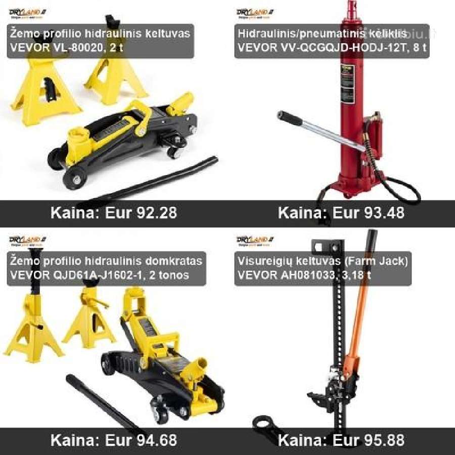Elektriniai keltuvai ir gervės, galia ir saugumas - nuotraukos Nr. 12
