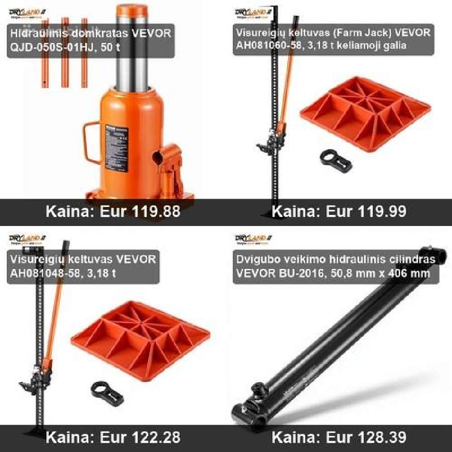 Elektriniai keltuvai ir gervės, galia ir saugumas - nuotraukos Nr. 20