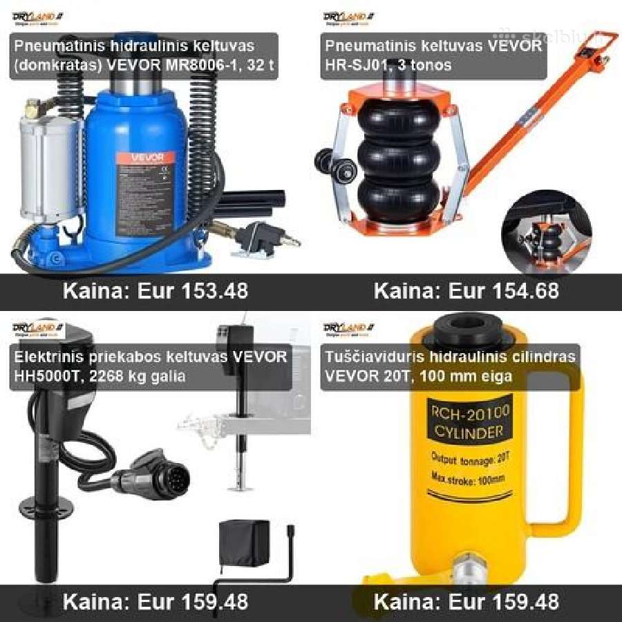 Elektriniai keltuvai ir gervės, galia ir saugumas - nuotraukos Nr. 24