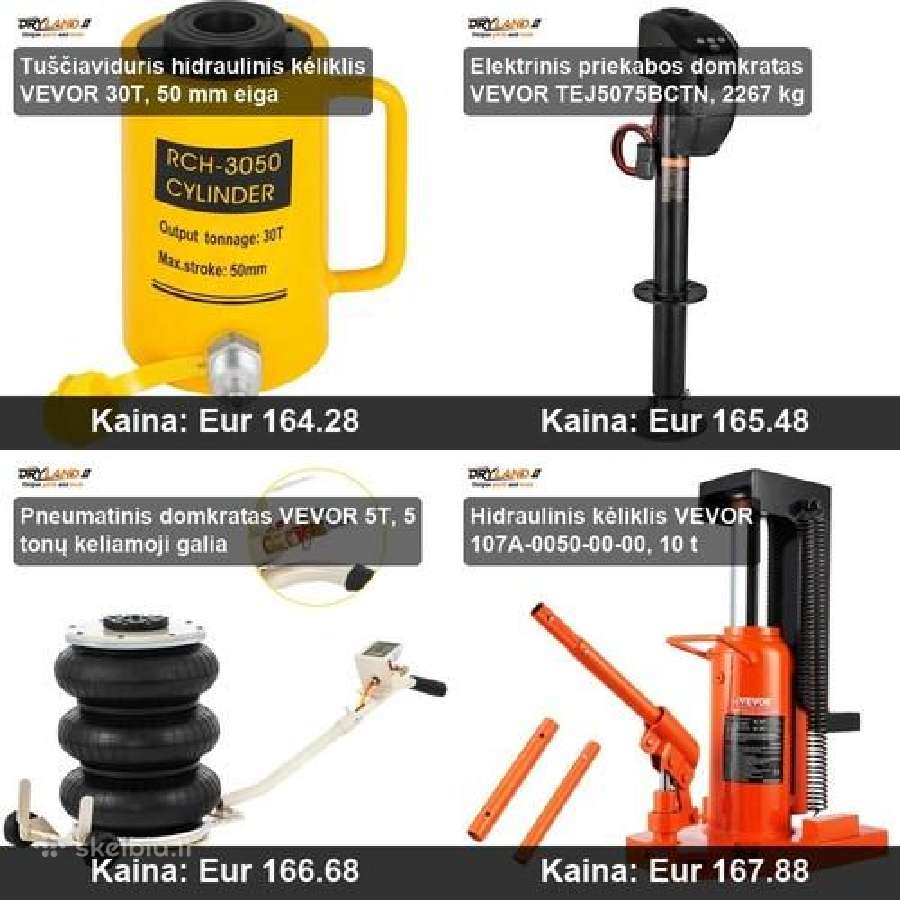 Elektriniai keltuvai ir gervės, galia ir saugumas - nuotraukos Nr. 26