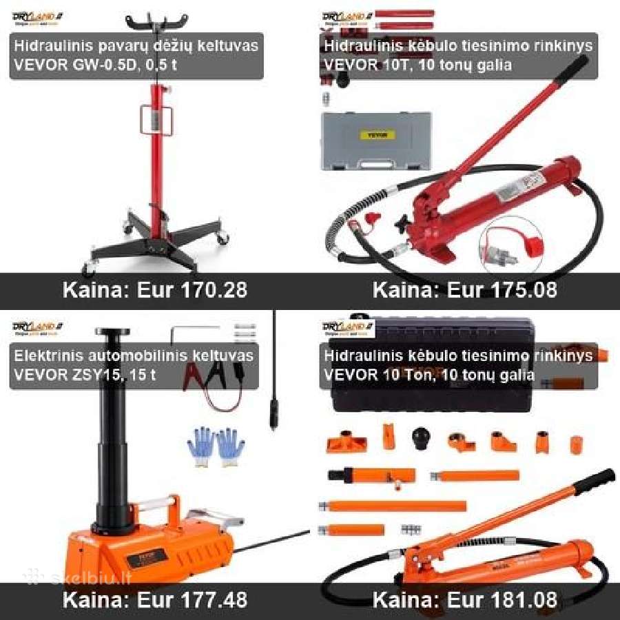 Elektriniai keltuvai ir gervės, galia ir saugumas - nuotraukos Nr. 27