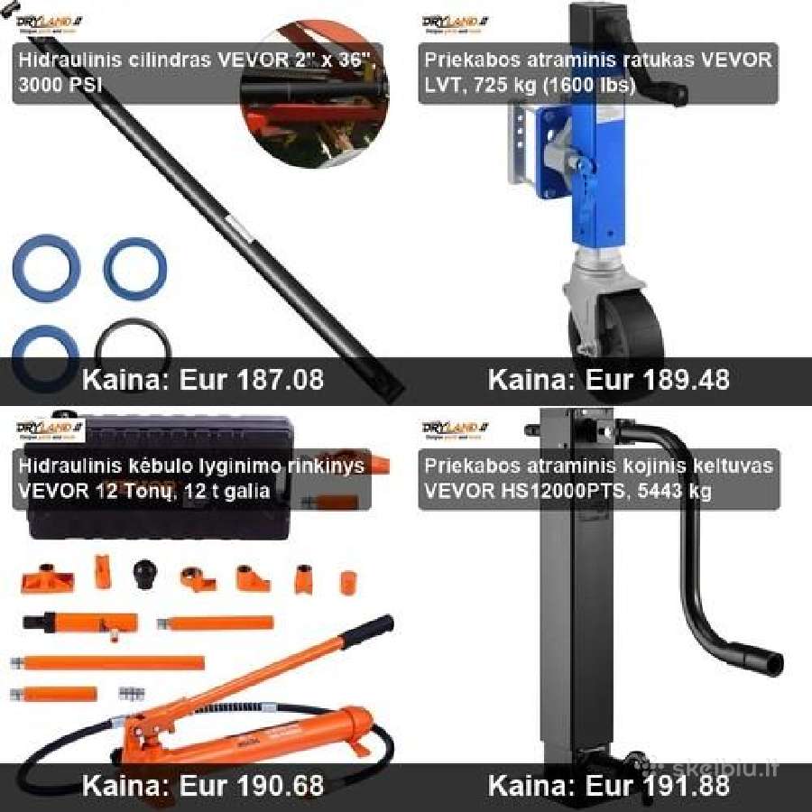 Elektriniai keltuvai ir gervės, galia ir saugumas - nuotraukos Nr. 28