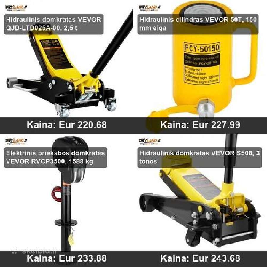 Elektriniai keltuvai ir gervės, galia ir saugumas - nuotraukos Nr. 31