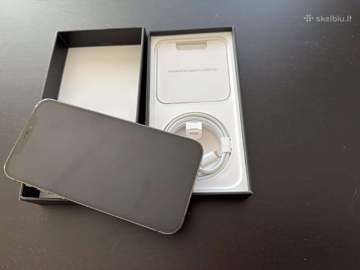 iPhone 12 Pro 256gb graphite - nuotraukos Nr. 2