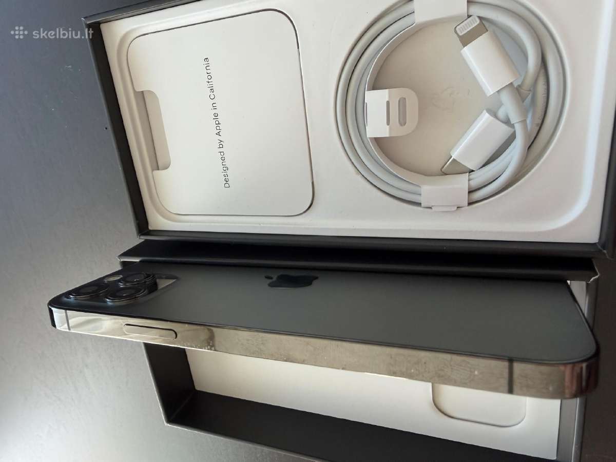 iPhone 12 Pro 256gb graphite - nuotraukos Nr. 4