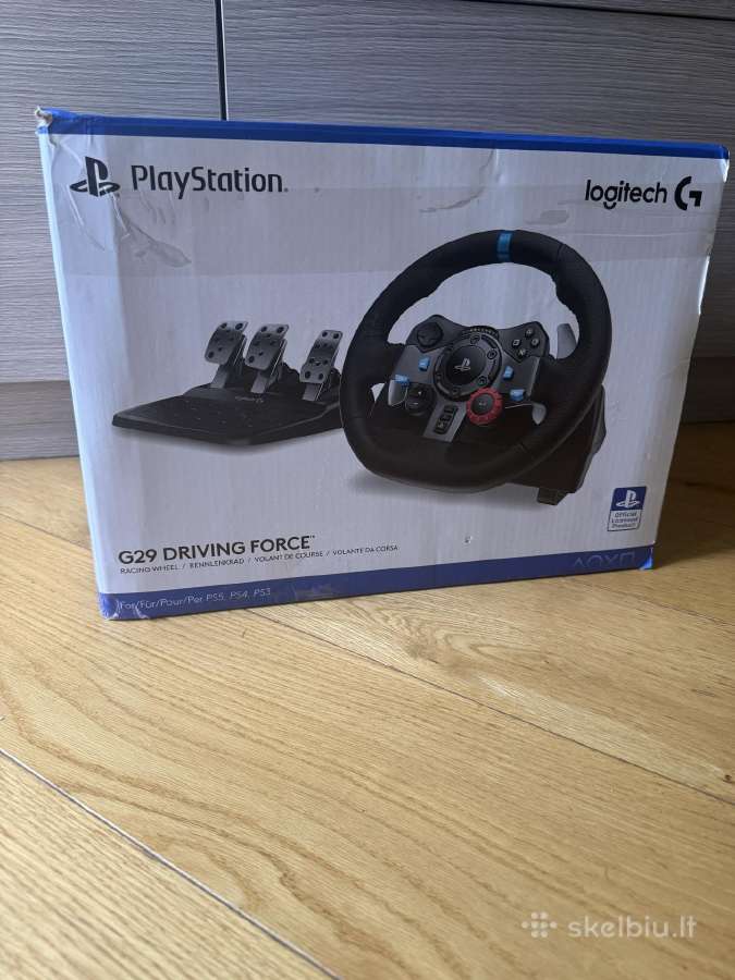 Logitech G29 Driving Force vairas su pedalais - nuotraukos Nr. 2