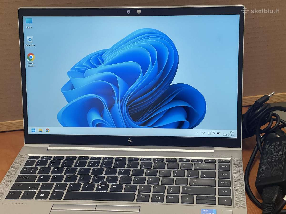 Hp Elitebook 840 g8 i5 16gb 512ssd su garantija - nuotraukos Nr. 3