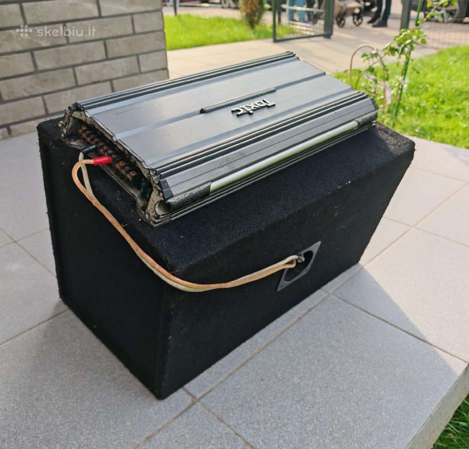 Proplus žemų dažnių kolonėlė su Toxic stiprintuvu - nuotraukos Nr. 3