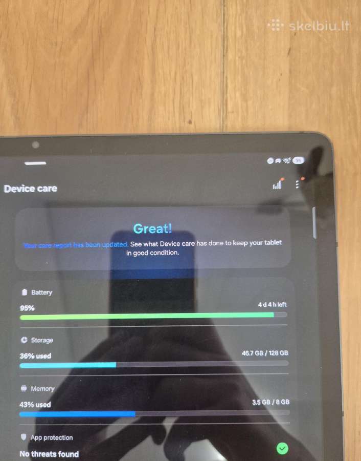 Planšetinis kompiuteris Samsung Galaxy Tab S9 128g - nuotraukos Nr. 2