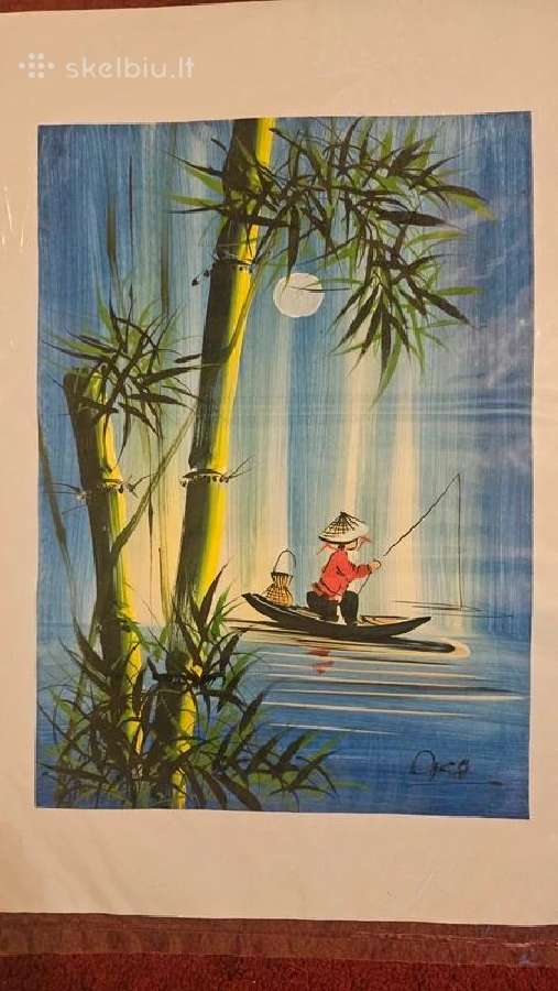 Šilkografija iš Vietnamo. Viet Nam - nuotraukos Nr. 2