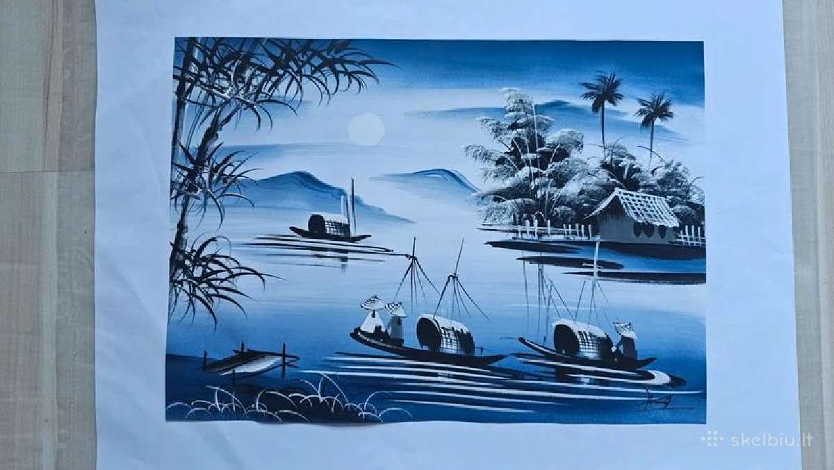 Šilkografija iš Vietnamo. Viet Nam - nuotraukos Nr. 4