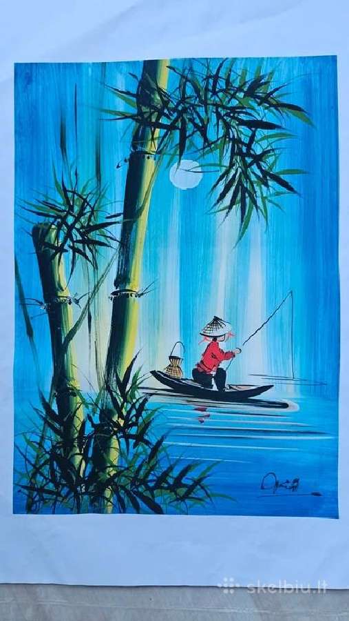 Šilkografija iš Vietnamo. Viet Nam - nuotraukos Nr. 6