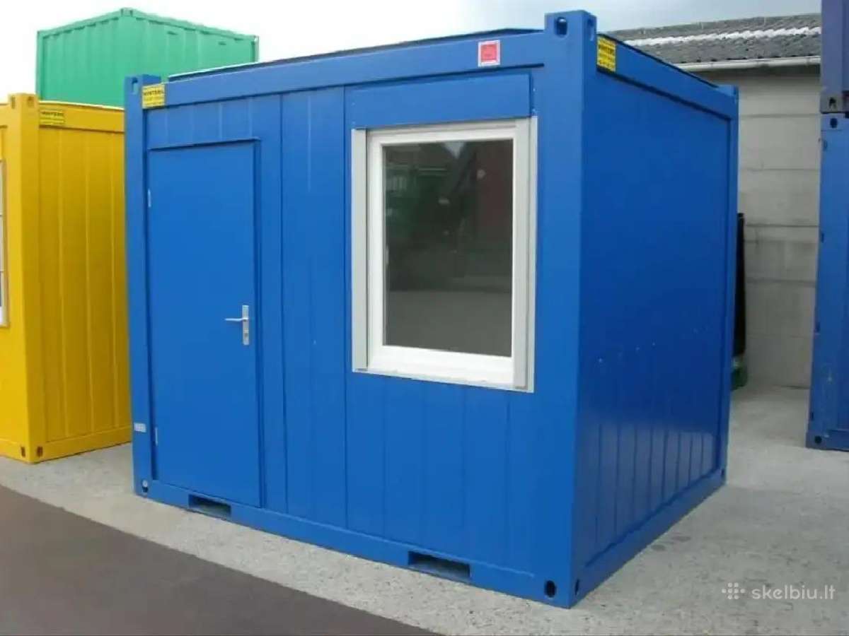 Įvairūs 3 x 2,4 m (10 pėdų) biuro konteineriai - nuotraukos Nr. 6