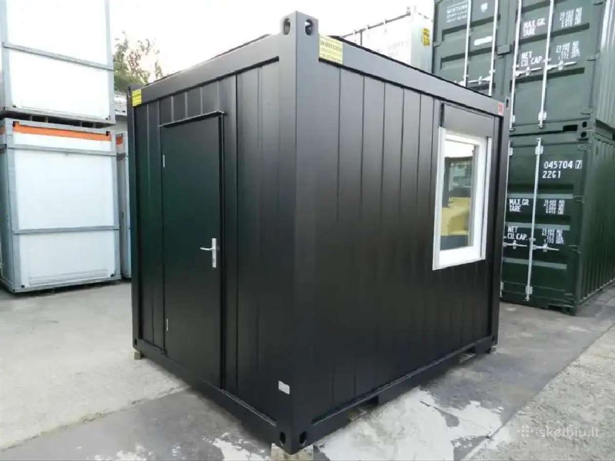 Įvairūs 3 x 2,4 m (10 pėdų) biuro konteineriai - nuotraukos Nr. 9