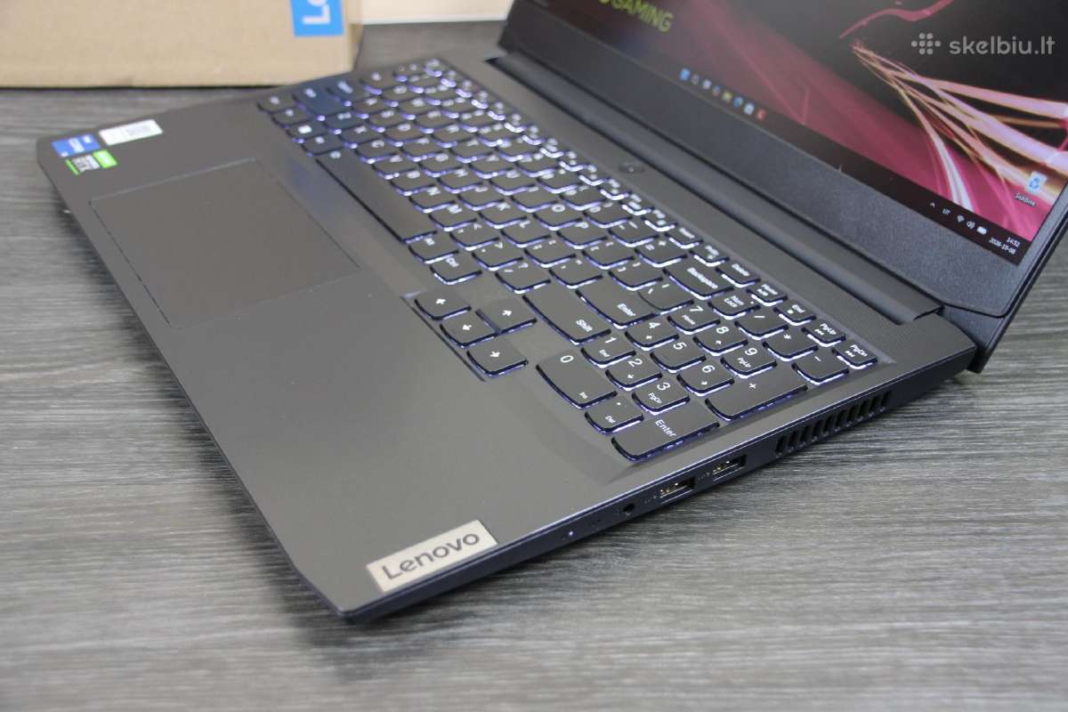 Lenovo i5-11 Rtx 3050 90w 16gb 512gb Fhd Ips 120hz - nuotraukos Nr. 4