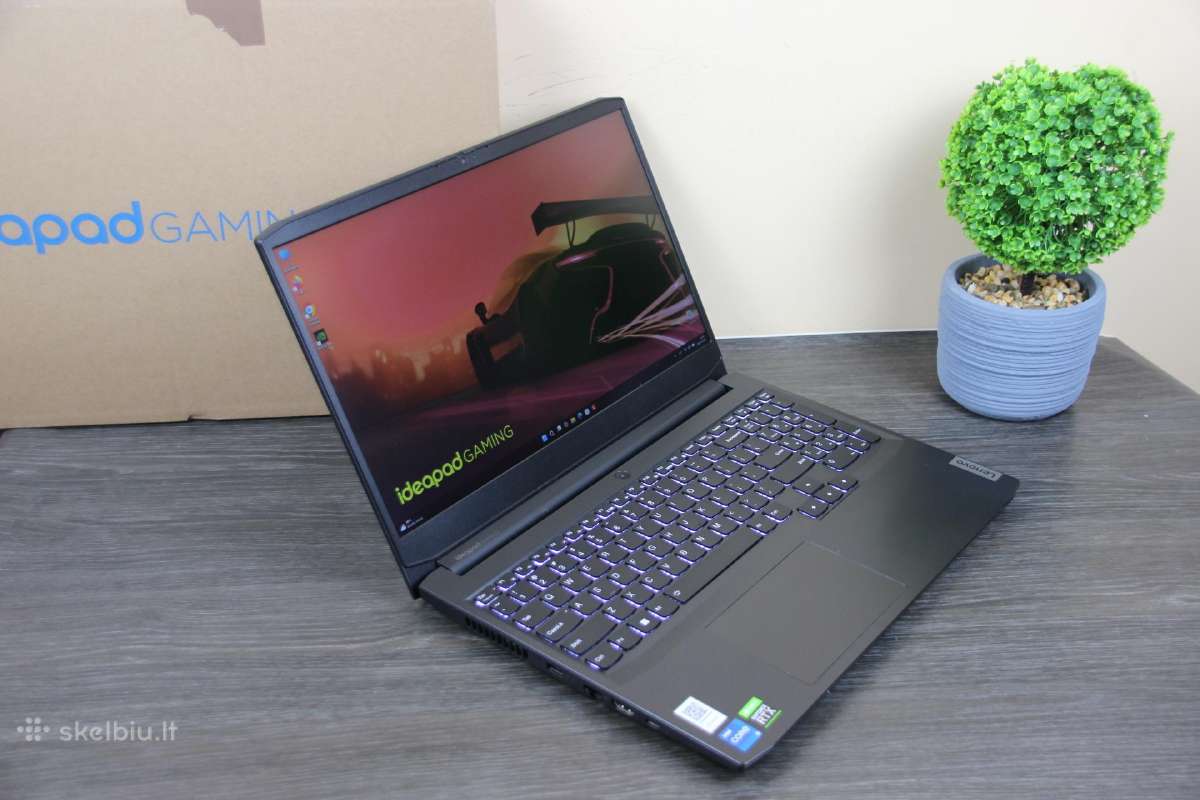 Lenovo i5-11 Rtx 3050 90w 16gb 512gb Fhd Ips 120hz - nuotraukos Nr. 5
