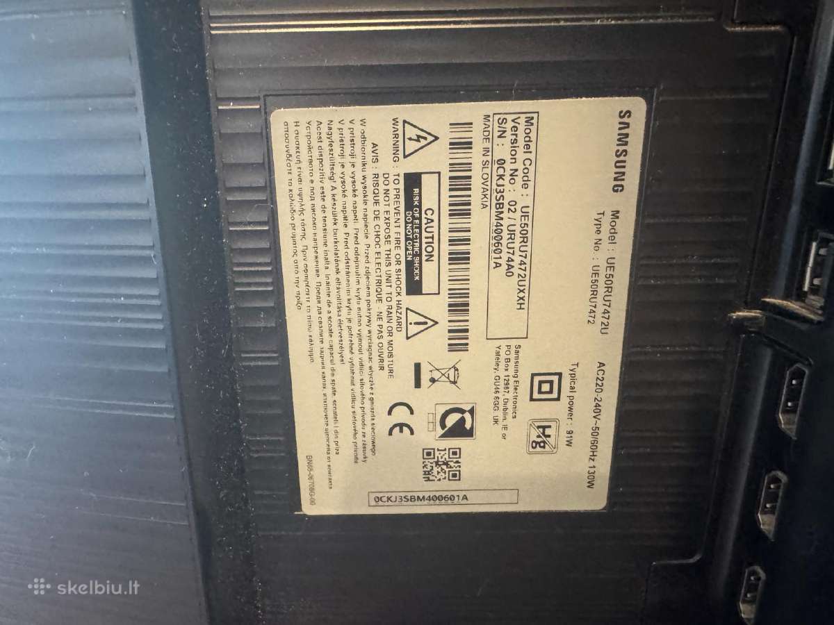 Samsung Smart TV 50inch - nuotraukos Nr. 3