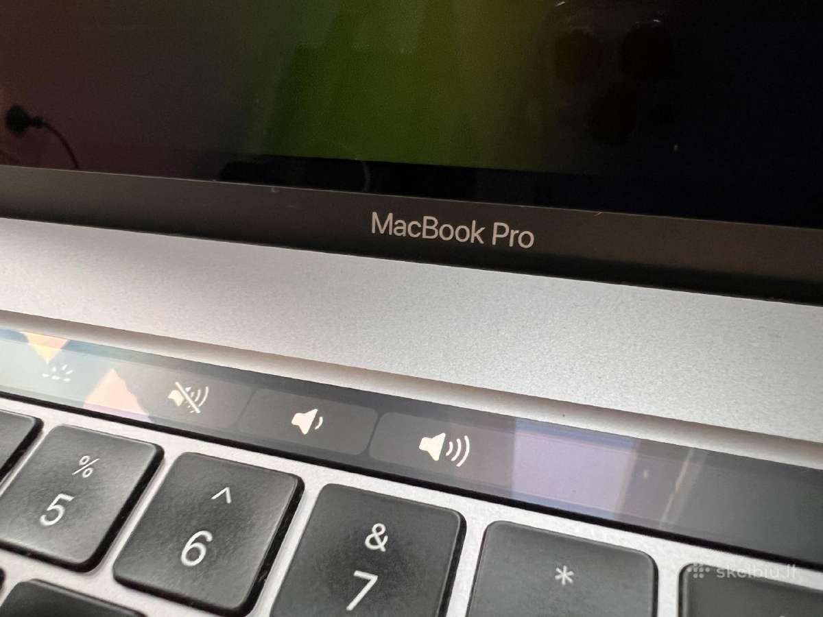 Apple MacBook Pro 16" 2019, i9 2.3 GHz 32 GB, 1t - nuotraukos Nr. 5