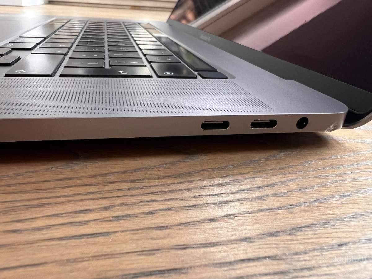 Apple MacBook Pro 16" 2019, i9 2.3 GHz 32 GB, 1t - nuotraukos Nr. 4