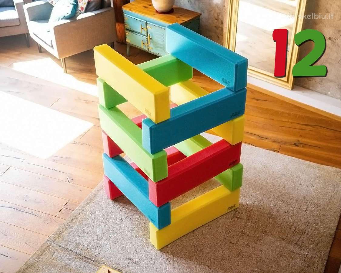 Minkštos kaladėlės vaikams – XXL ir Mini - nuotraukos Nr. 4