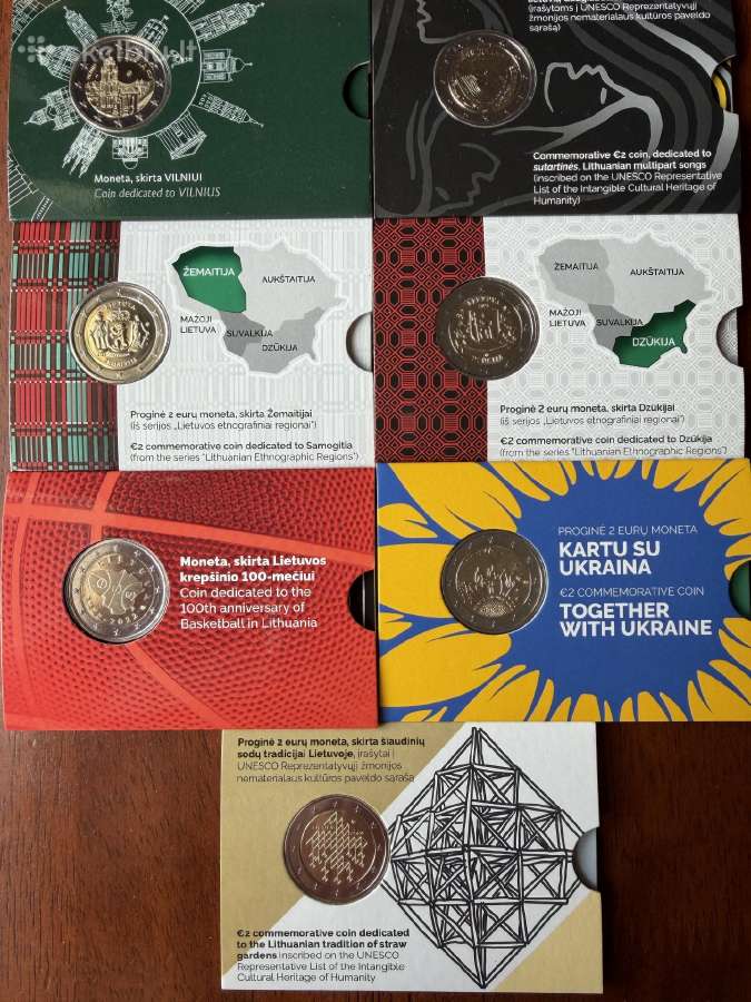 2 eur. monetos kortelėse - nuotraukos Nr. 4