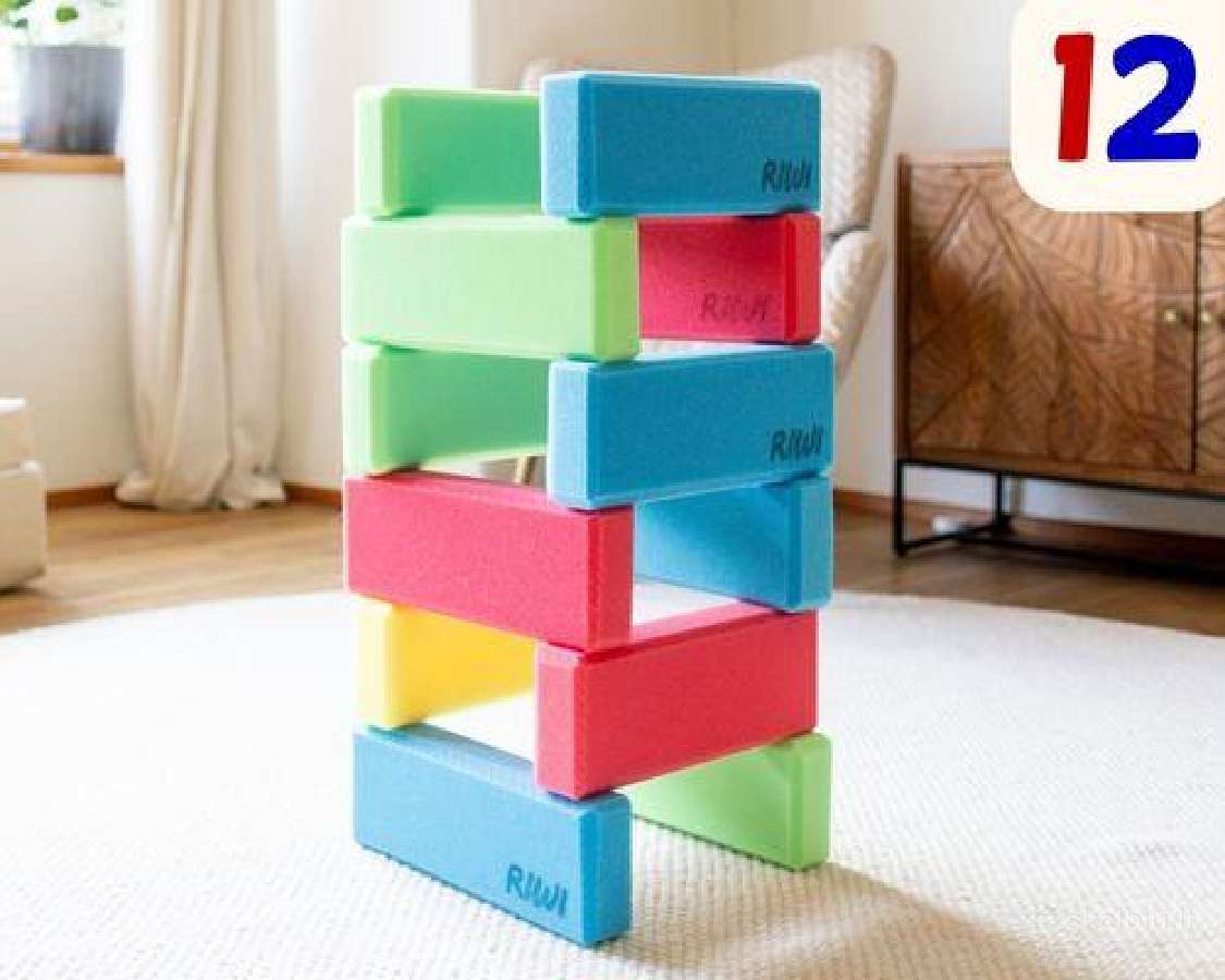 Minkštos kaladėlės vaikams – XXL ir Mini - nuotraukos Nr. 8