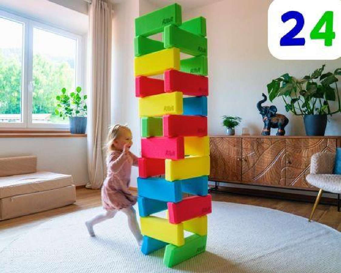Minkštos kaladėlės vaikams – XXL ir Mini - nuotraukos Nr. 7