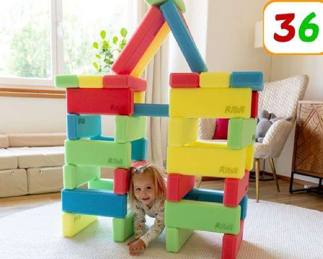 Minkštos kaladėlės vaikams – XXL ir Mini - nuotraukos Nr. 6
