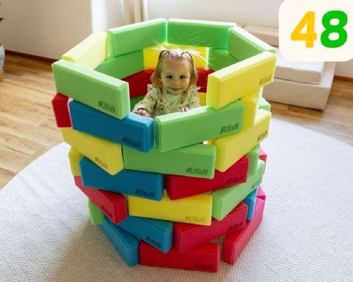 Minkštos kaladėlės vaikams – XXL ir Mini - nuotraukos Nr. 5