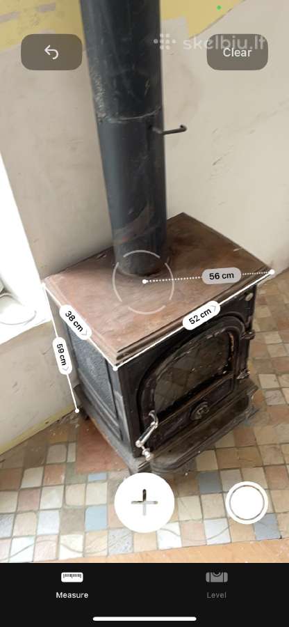 Ketaus krosnelė / židinys Flammifera Bst65, 12 kw - nuotraukos Nr. 7