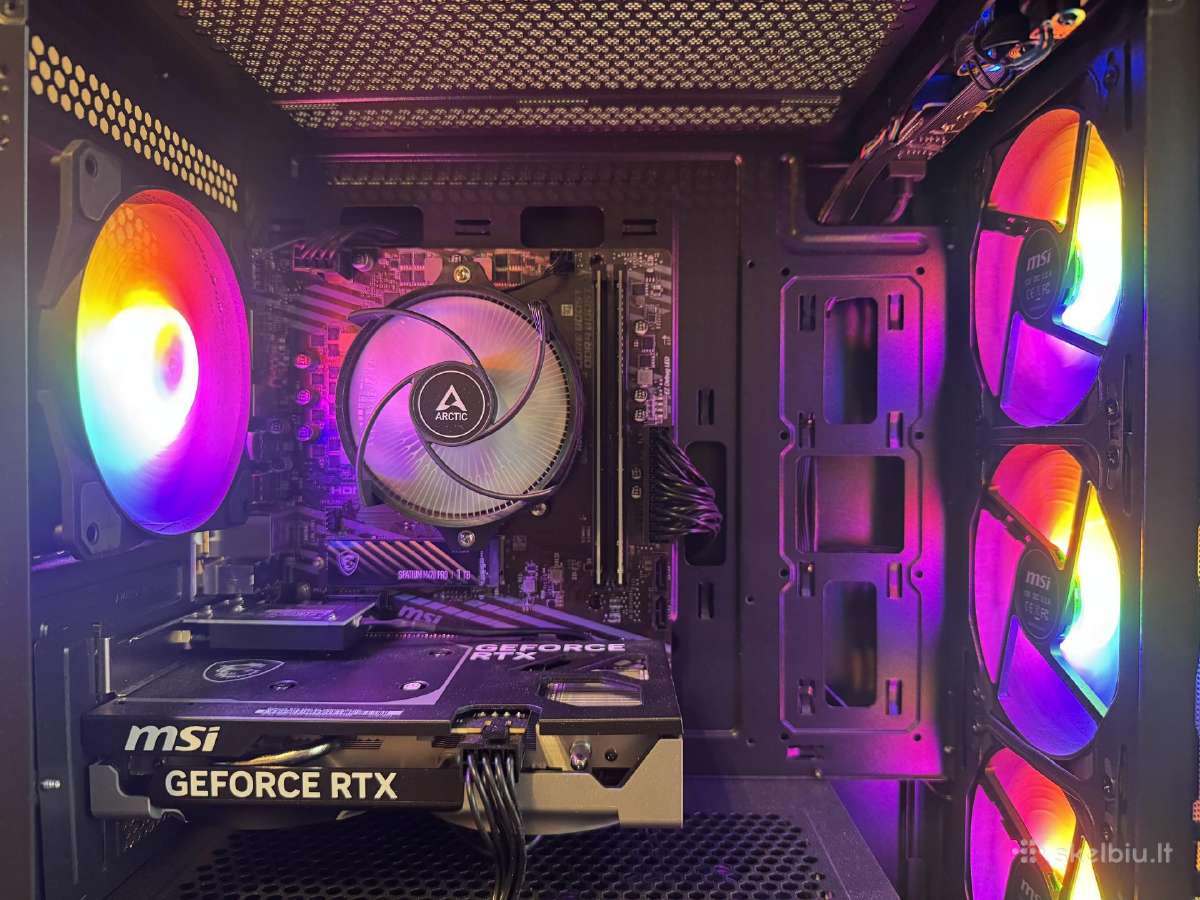 Nvidia Rtx 5060, Amd Ryzen 5 5600x, 1 TB SSD - nuotraukos Nr. 3