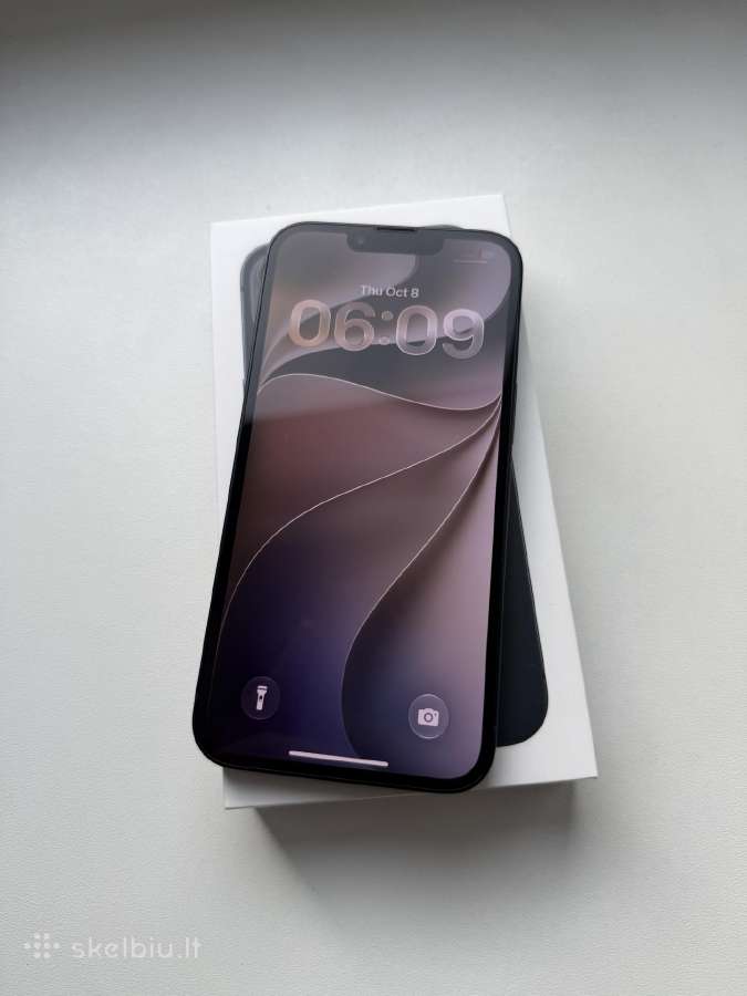 iPhone 13 128gb Black - nuotraukos Nr. 2
