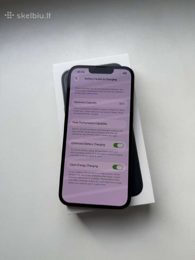 iPhone 13 128gb Black - nuotraukos Nr. 4