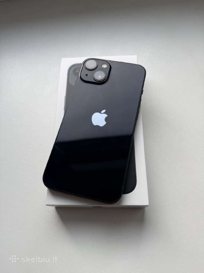 iPhone 13 128gb Black - nuotraukos Nr. 6
