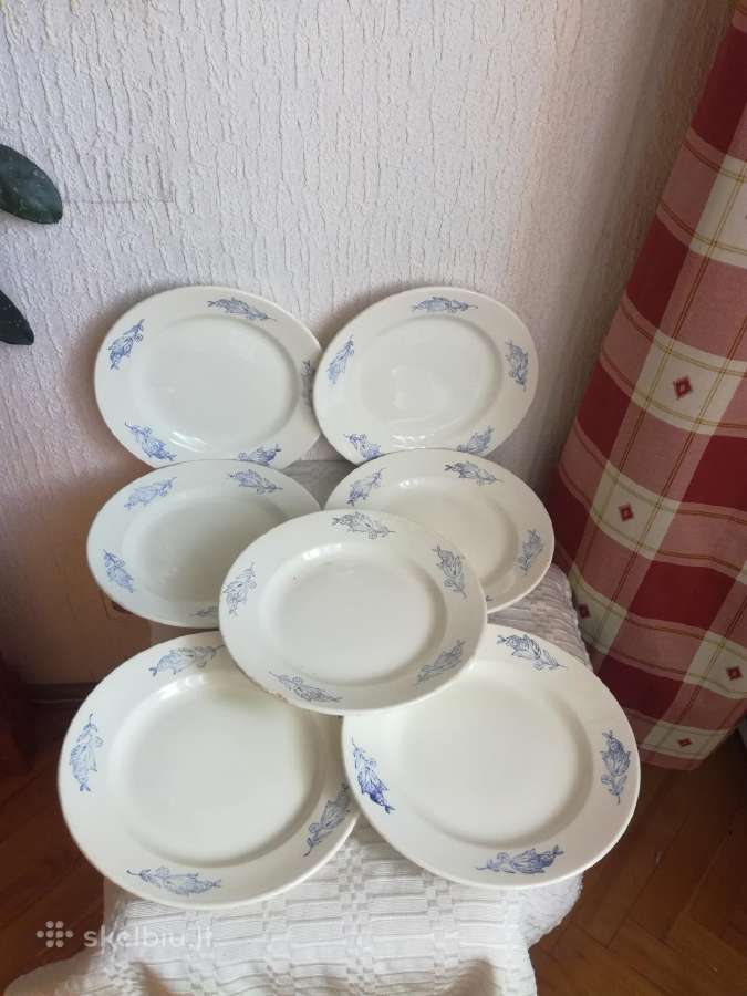 Labai senos Dulevo fabriko lėkštės - nuotraukos Nr. 10