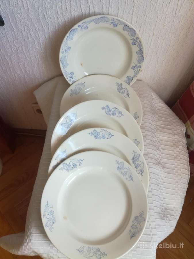 Labai senos Dulevo fabriko lėkštės - nuotraukos Nr. 18