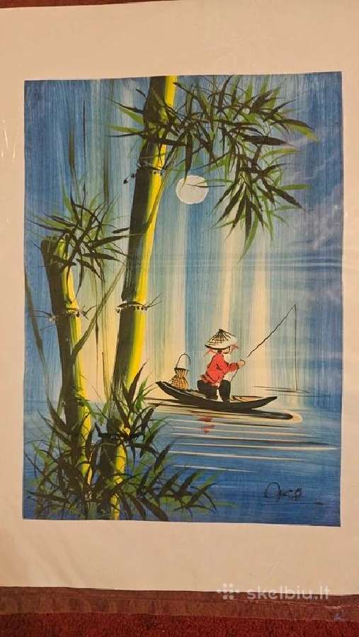 Šilkografija iš Vietnamo. Viet Nam - nuotraukos Nr. 2