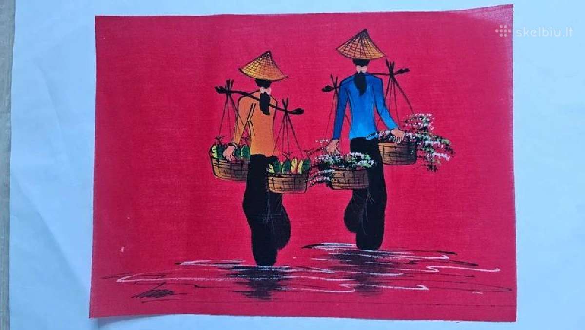 Šilkografija iš Vietnamo. Viet Nam - nuotraukos Nr. 5