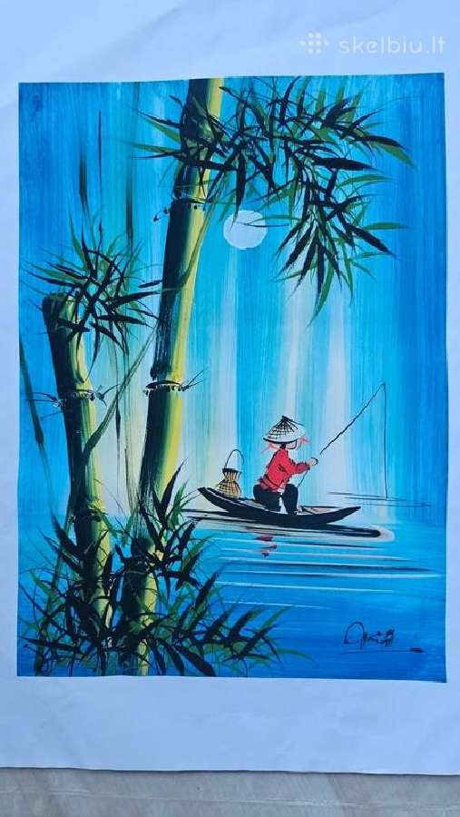Šilkografija iš Vietnamo. Viet Nam - nuotraukos Nr. 6