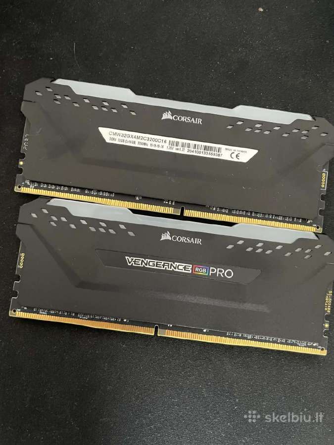 Corsair Vengeance Rgb Pro Ddr4 32gb (2 x 16gb) 32 - nuotraukos Nr. 3