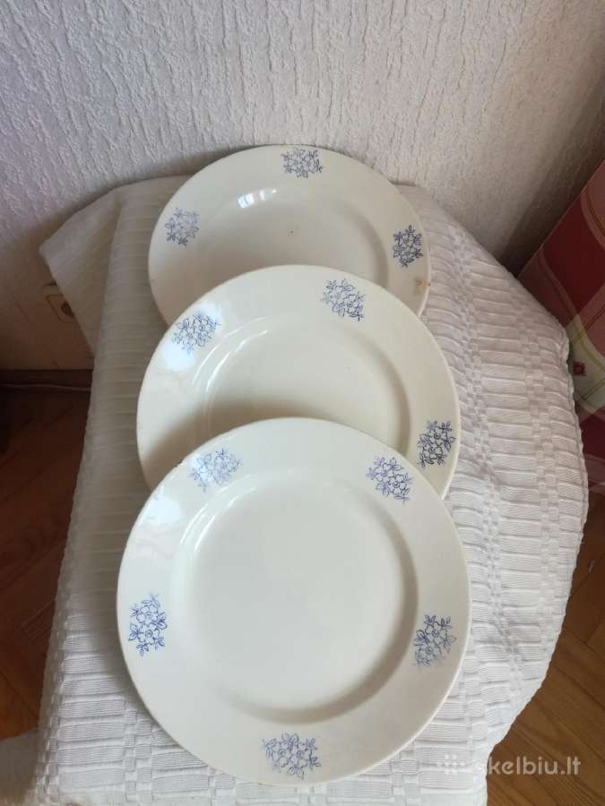 Labai senos Dulevo fabriko lėkštės - nuotraukos Nr. 24