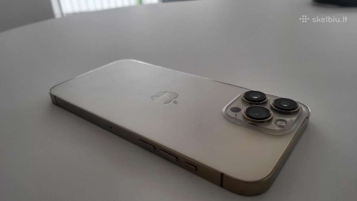 iPhone 13 Pro Max Gold - nuotraukos Nr. 11