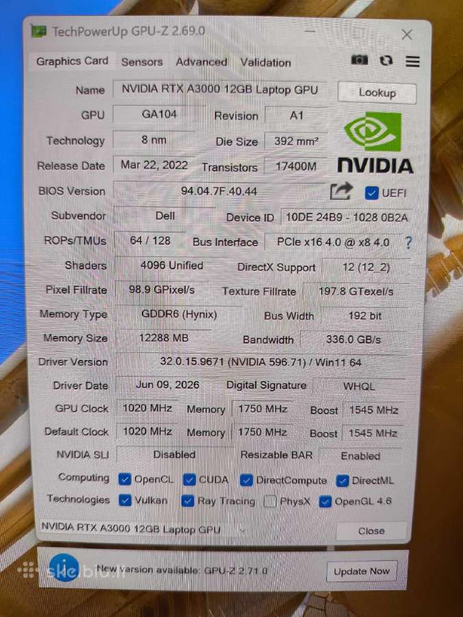 Dell 16.0 4k+ Oled i9-12950hx 64gb Rtx A3000 12g - nuotraukos Nr. 7