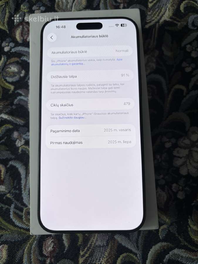 iPhone 16 pro max - nuotraukos Nr. 4