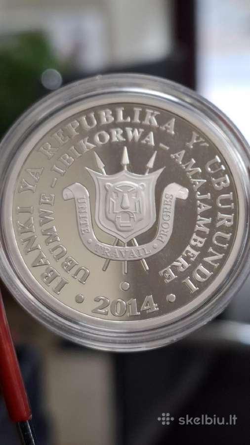 Burundi 5000 francs 2014 - nuotraukos Nr. 2