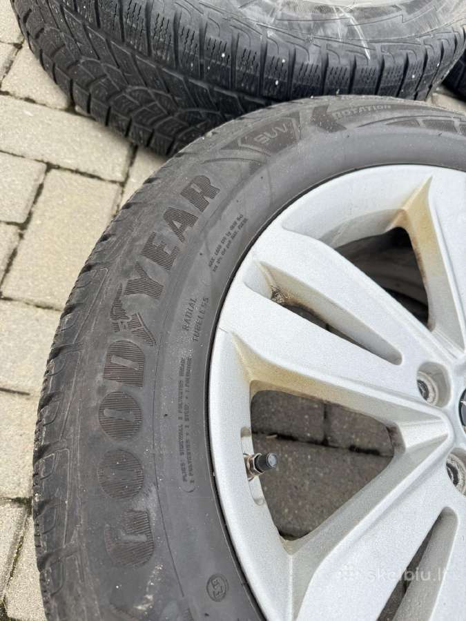 R17 Kia originalūs ratai su žieminėmis padangom - nuotraukos Nr. 4