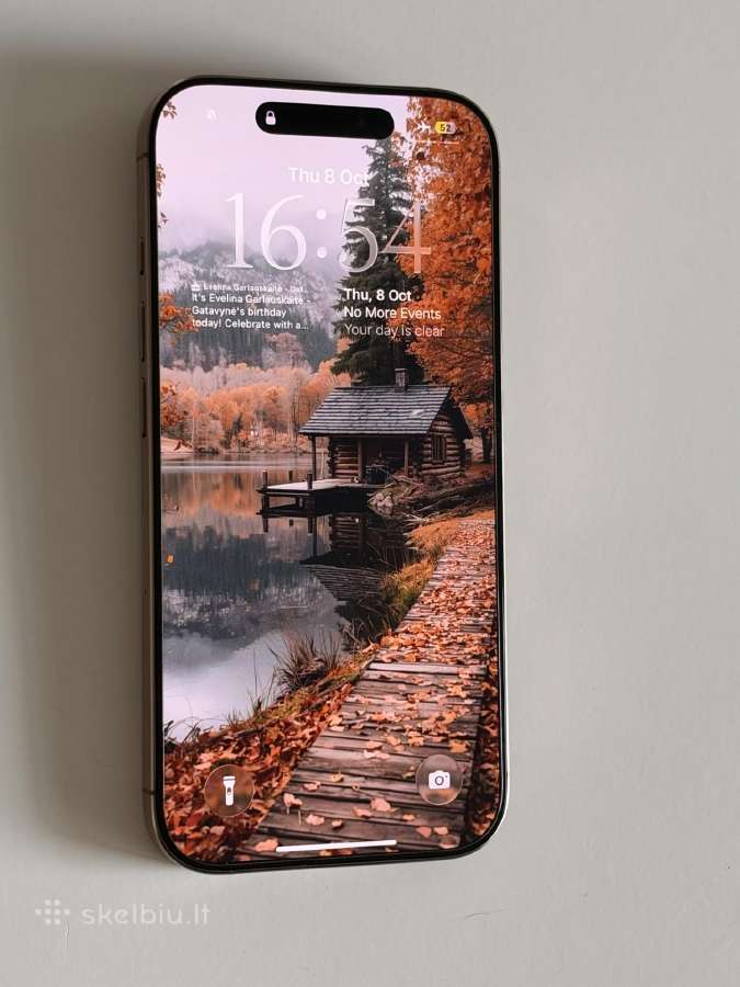 iPhone 16 Pro 256 GB – Desert Titanium - nuotraukos Nr. 3